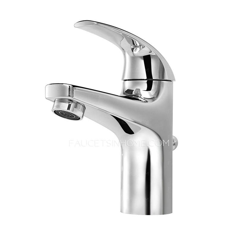 simple designed types of bathroom sink faucets p 2412