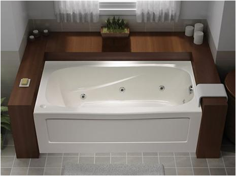 Types Of Jetted Bathtub Bathtubs Whirlpools the Home Depot Canada within 58 Inch