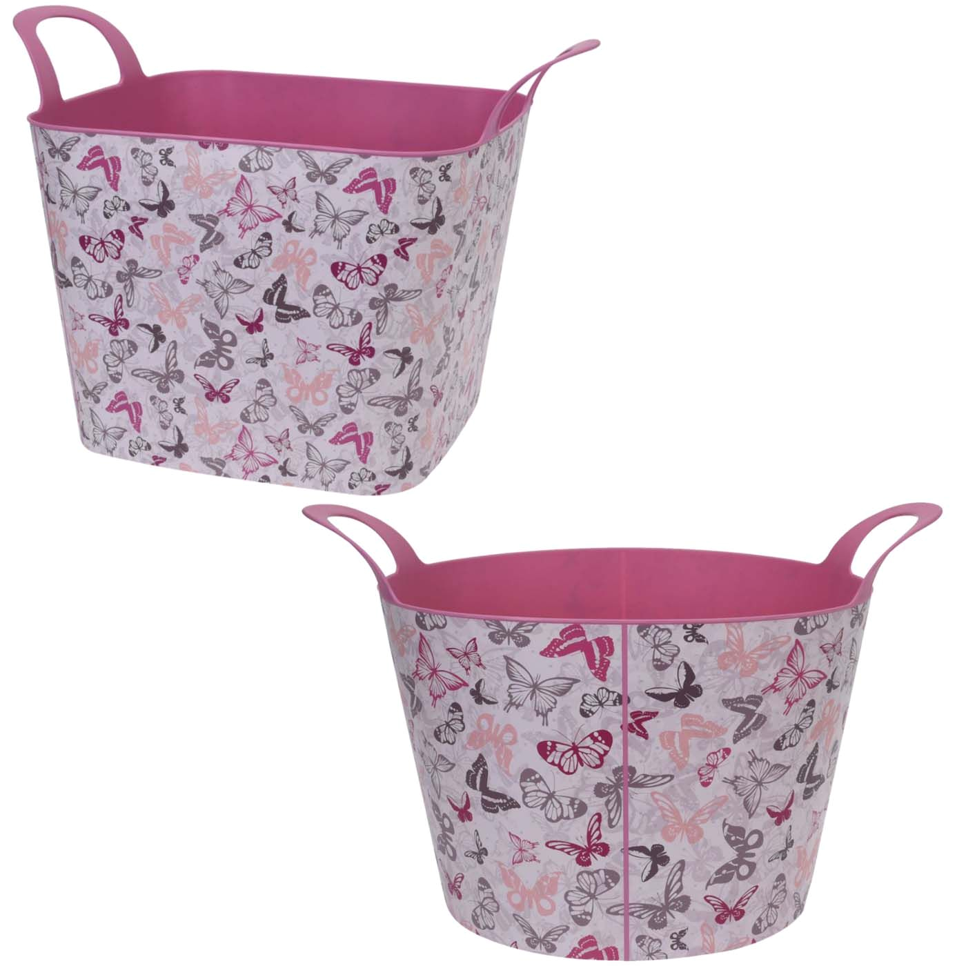 butterfly flexi flexible home gardening building laundry plastic tub tubs bucket