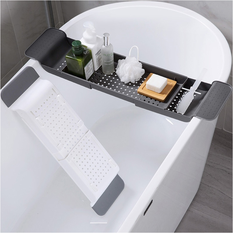 Types Of Plastic Bathtub Home Essentials Plastic Bathtub Caddy Tub Tray Wine Glass