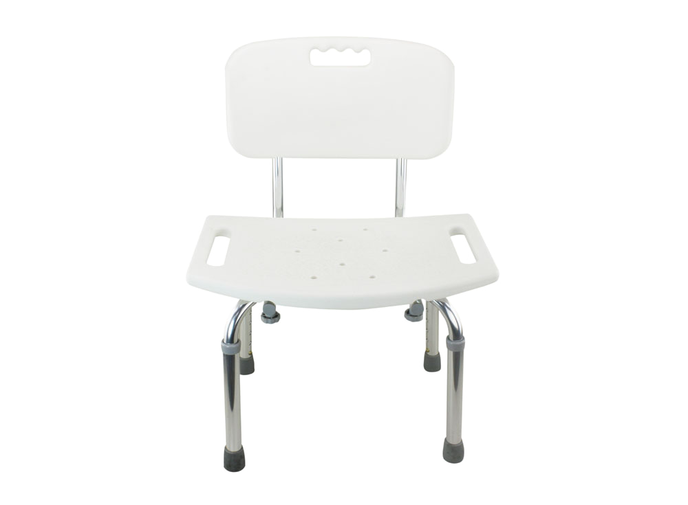 tool free legs adjustable bathroom safety shower tub bench chair backrest chrome type