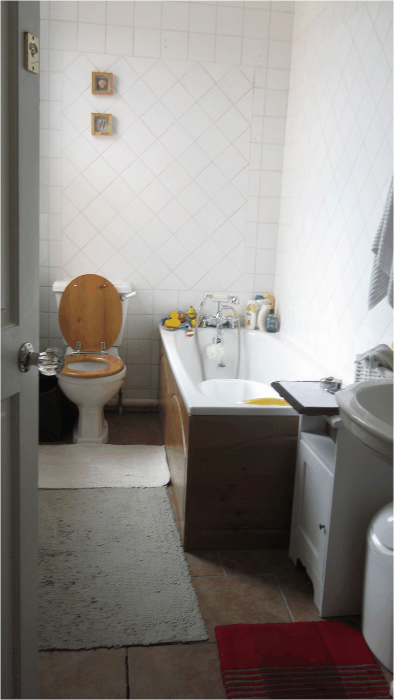 client bathroom wall panelling makeover