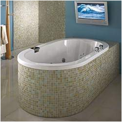 5 foot oval tub