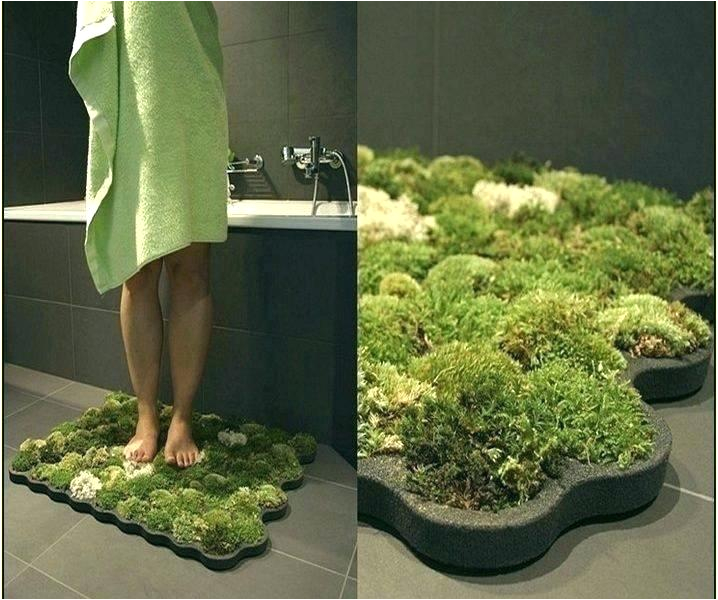 unique bath mats