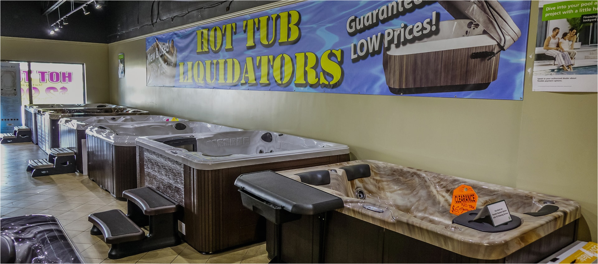 Used Jetted Bathtub Hot Tub Liquidators Certified New & Used Hot Tubs for Less