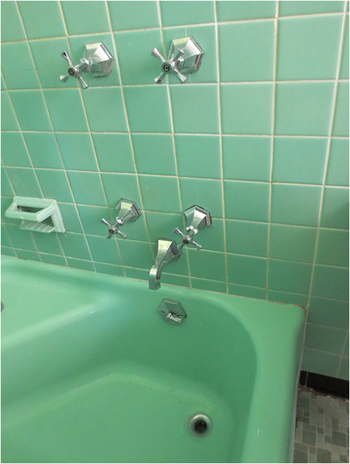 Vintage Bathtub Fixtures 6 Colorful 1950 Vintage Bathrooms the Er House In