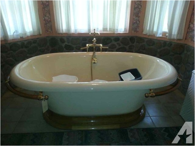 vintage kohler pedestal tub