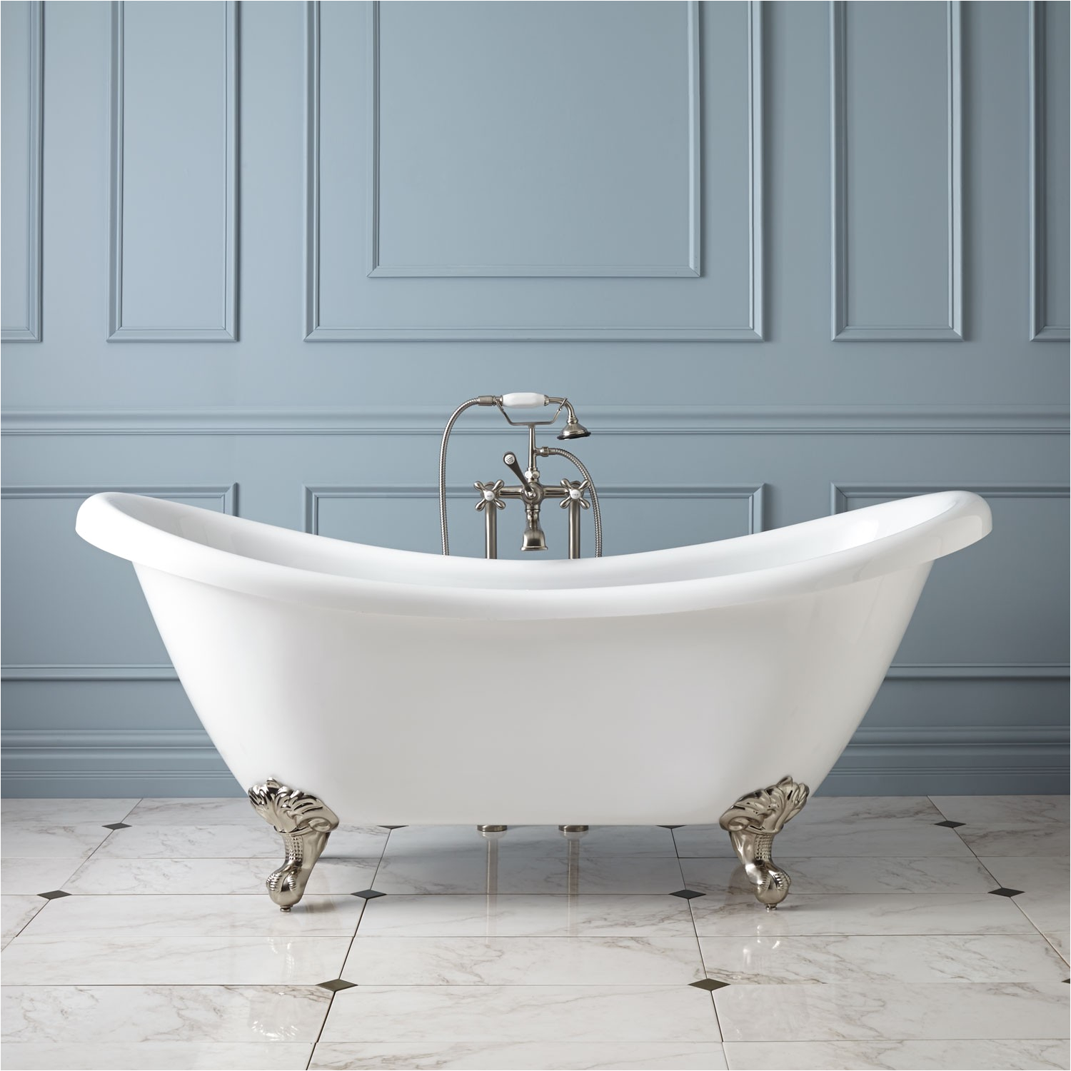 Vintage Claw Foot Bathtub Interior Design with Enytan Ideal Bathroom Tubs the