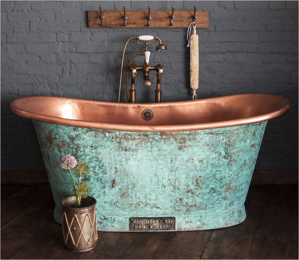 copper bathtubs
