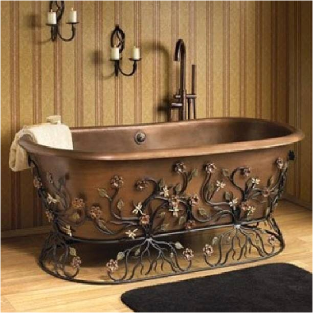 Vintage Freestanding Bathtub Vintage Copper Bathtub