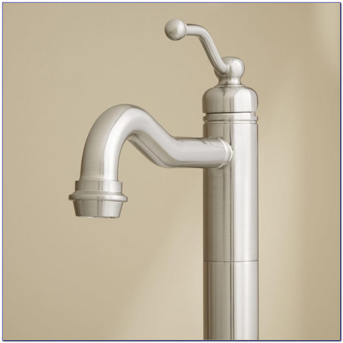 wall mounted taps for freestanding baths