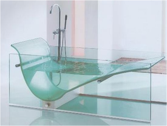 glass bathtubs i just fell in love with