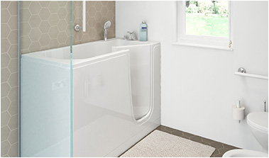 bath tubs with door