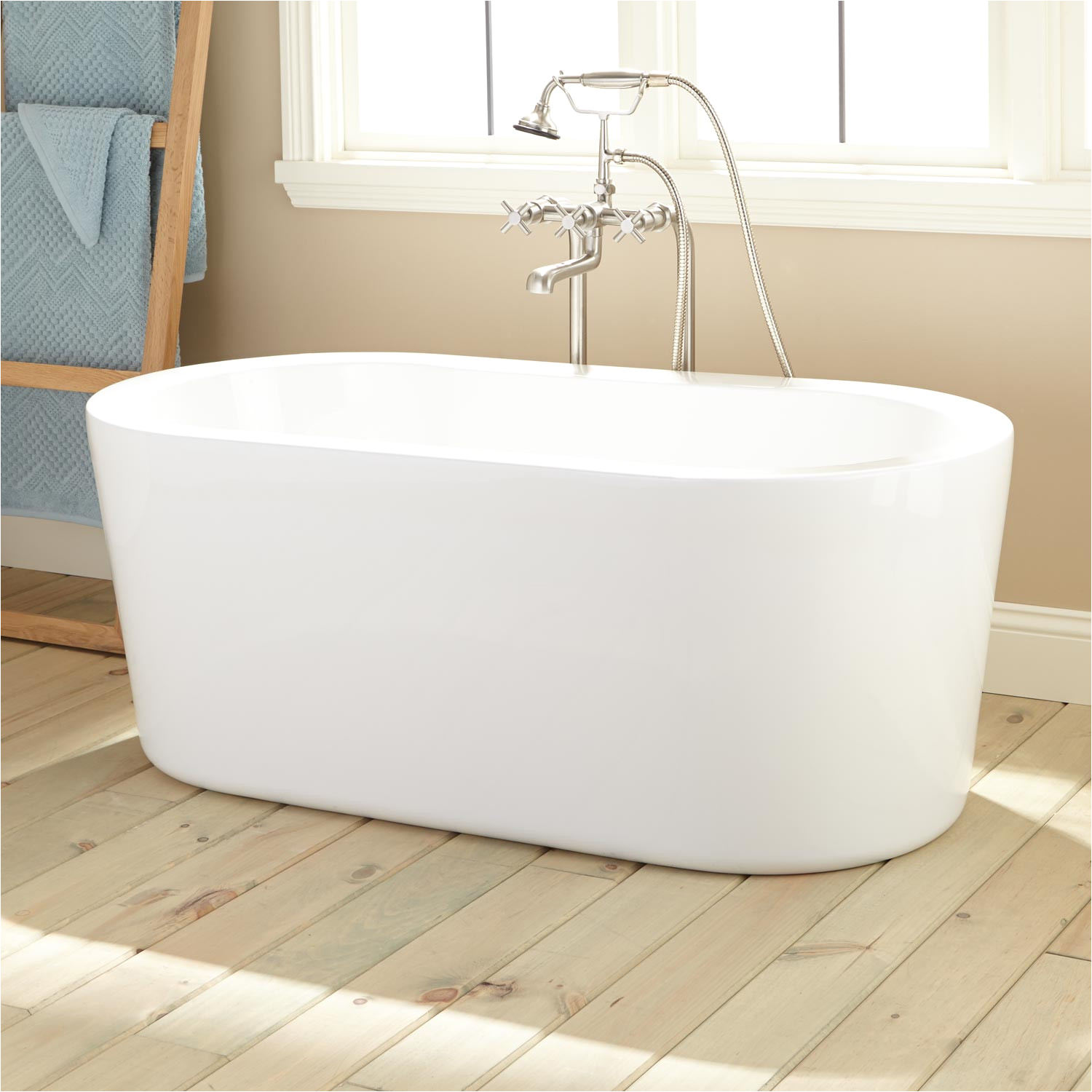 51 boone acrylic freestanding tub