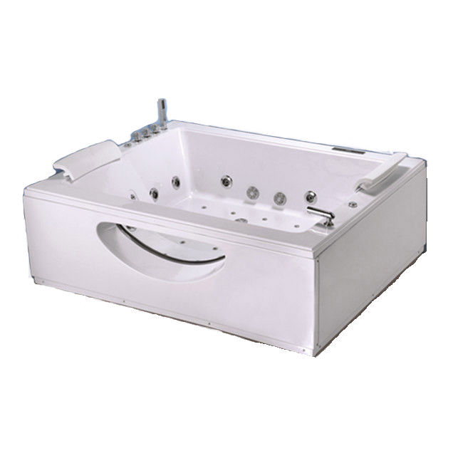 sale rectangular massage bubble jet adult jacuzzi corner whirlpool tub two person whirlpool bathtub