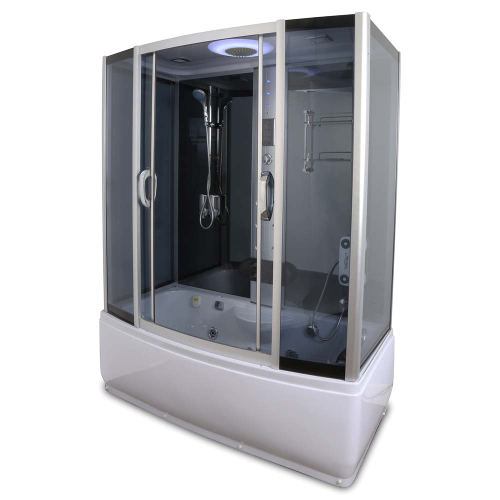 steam spa sauna shower enclosure hydro massage jets 2