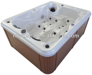 Whirlpool Bathtub for Adults Portable Walk In Bathtub Whirlpool Double Hot Tub with
