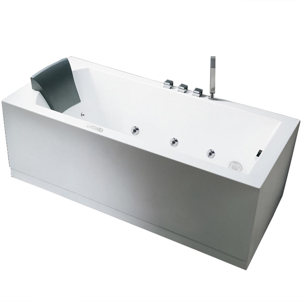 Whirlpool Bathtub Images Ariel Platinum 70 5 In Acrylic Right Drain Flatbottom