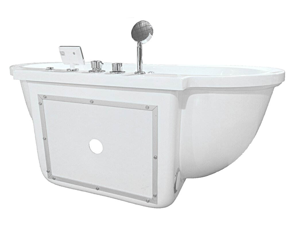 ariel bath 71 x 37 whirlpool bathtub zzb1035