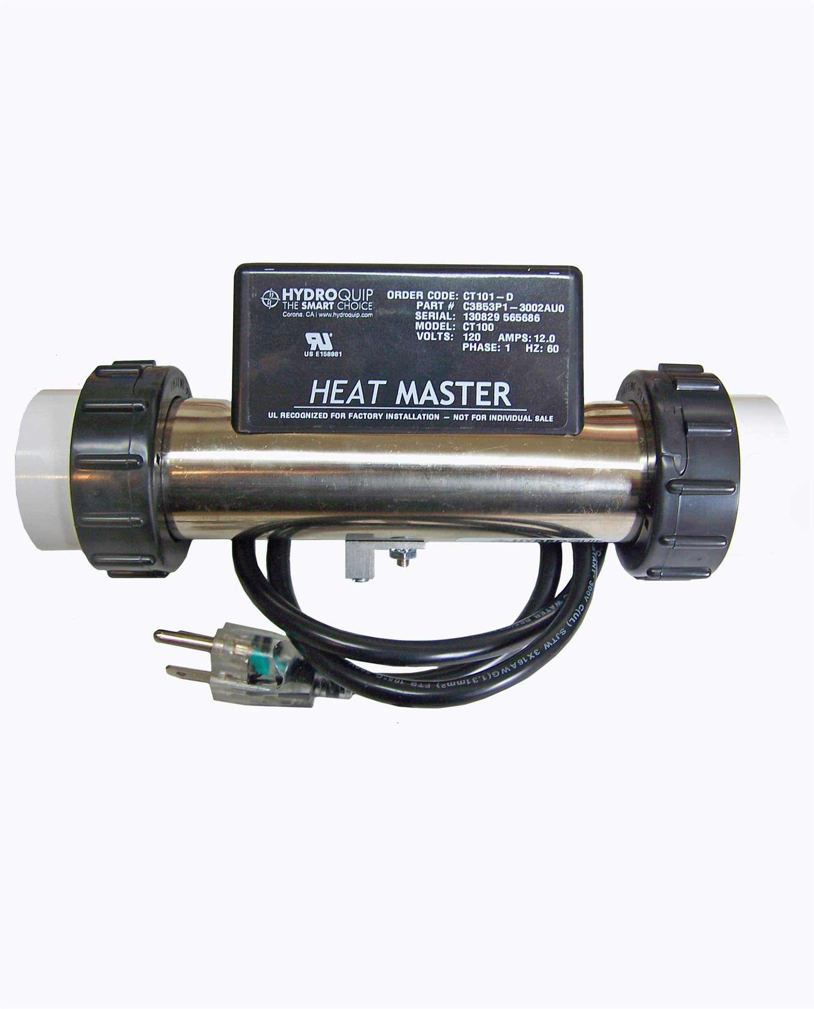 bath pump 95 with tee and heater