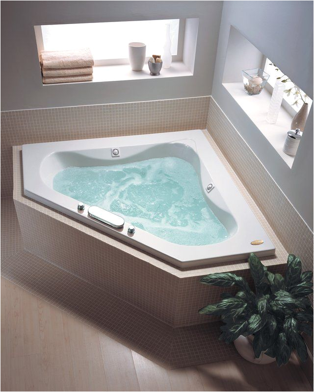 Whirlpool Bathtub or Jacuzzi Corner Jacuzzi Tub Bathroom