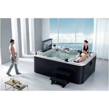 monalisa big whirlpool hot tub for sale spa with tv