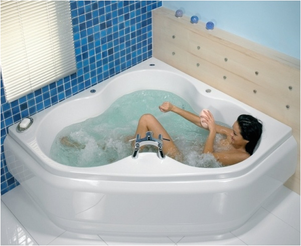 Whirlpool Bathtub Sizes Corner Whirlpool Tub – the Perfect solution for Small