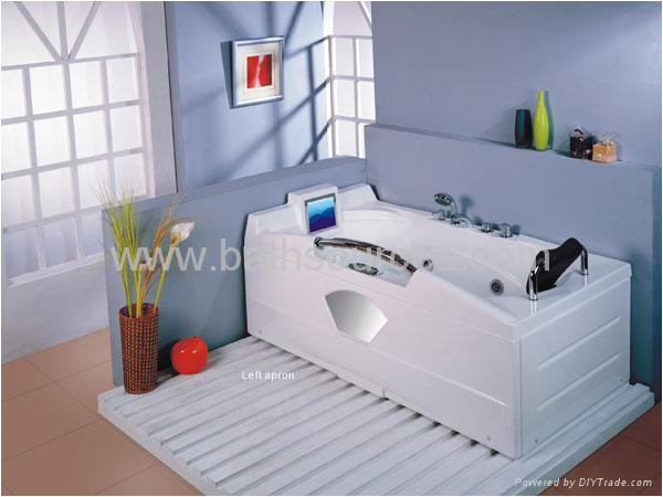 with TV massage bathtub jacuzzi surf whirlpool spa