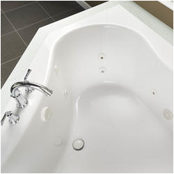 Whirlpool Bathtubs Menards Eljer Gemini 60" X 60" 10 Jet Massage Whirlpool Bathtub at