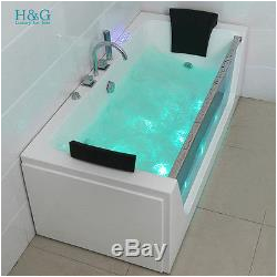 whirlpool shower spa jacuzzi massage corner 2 person double bathtub model 6180m