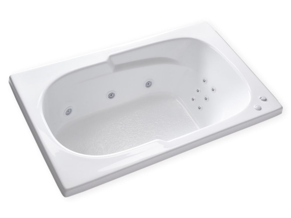 Whirlpool Bathtubs with Jets Carver Tubs Ar6036 36" X 60" Drop In Whirlpool Bathtub