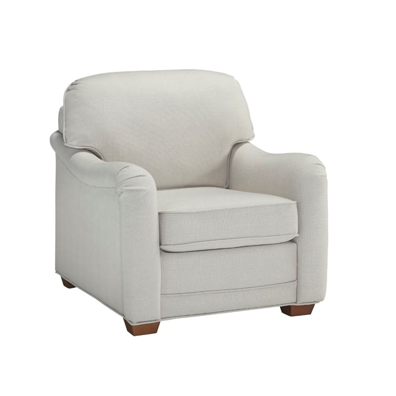 home styles heather accent chair in off white