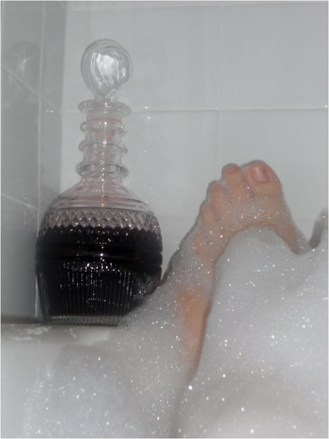 fancy bubble bath