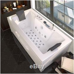 whirlpool bath jacuzzi corner shower spa massage 2 person double bathtub n6132m