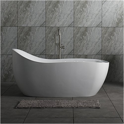 best price woodbridge b 0033 deluxe air bubble free standing bathtub tub