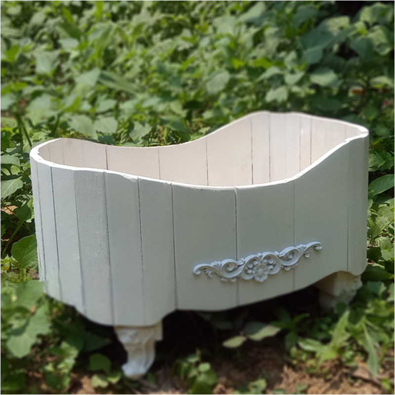 Wooden Baby Bathtub Newborn Baby Graphy Wooden Bathtub Props toddler