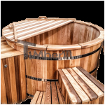 wood outdoor spas