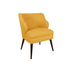 Yellow Leather Accent Chair Yellow Leather Accent Chair Wing Back Chair