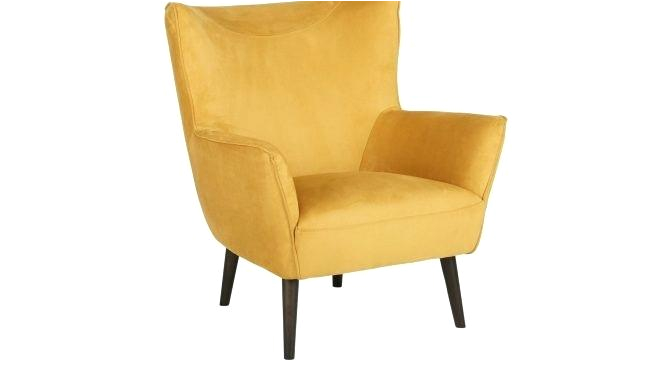 mustard yellow accent chair