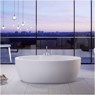 York Freestanding Bathtub Caml tomlin Wave Freestanding Bathtub for the Residents