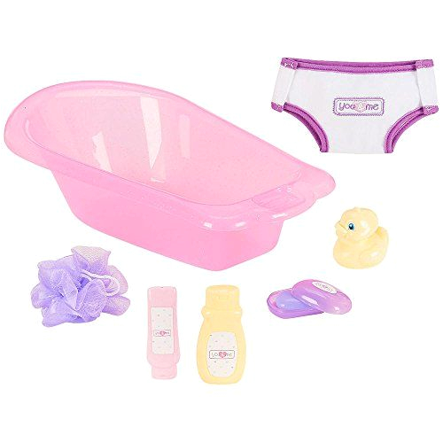 You and Me Baby Doll Bathtub You & Me Doll Bathtub Playset Pink