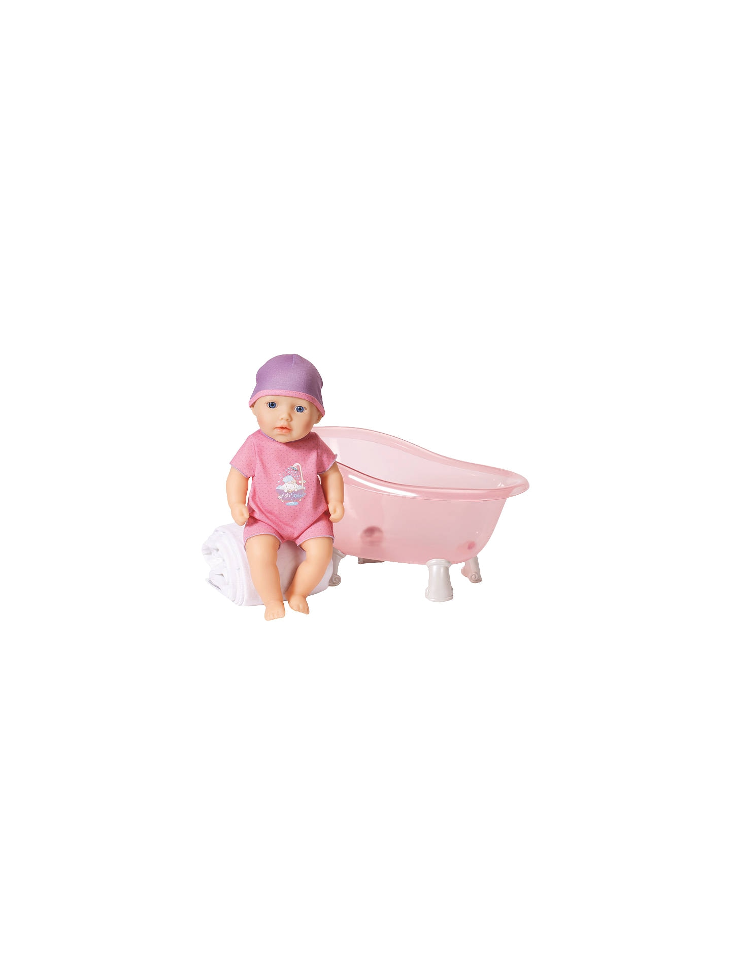 Zapf Baby Bathtub Surprise Doll Zapf My First Baby Annabell Bathing Doll at John Lewis