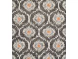 10 by 13 Foot area Rugs Addison Platinum Grey Ivory orange Moroccan area Rug 9 6 X 13 2