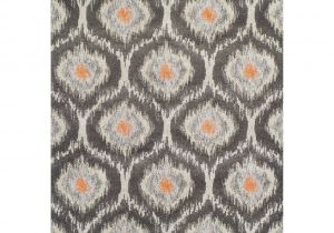 10 by 13 Foot area Rugs Addison Platinum Grey Ivory orange Moroccan area Rug 9 6 X 13 2