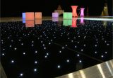 12×12 Led Dance Floor Black Starlight Led Dancefloor 12ft X 12ft Set