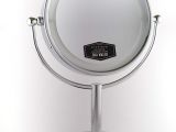 15x Magnifying Mirror with Light Amazon Com Danielle Creations Chrome Led Lighted 2 Sided Swivel