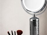 15x Magnifying Mirror with Light Amazon Com Fanity Two Sided Magnifying Lighted Makeup Mirror Vanity