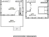 16×20 2 Story House Plans 16×16 Tiny House 16x16h22c 671 Sq Ft Excellent