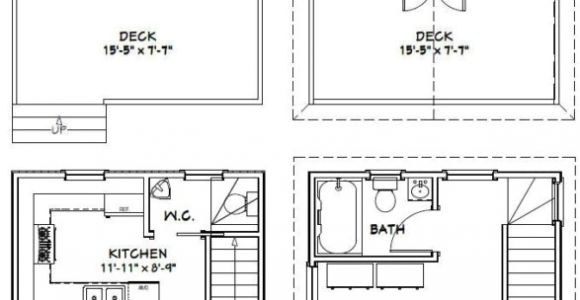 16×20 2 Story House Plans Home Design Cottage Plans On Dog Trot House Cabin Floor