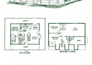 16×20 House Plans with Loft 1 Bedroom Log Cabin Floor Plans Craftsman 1 Story Retreat Open Floor